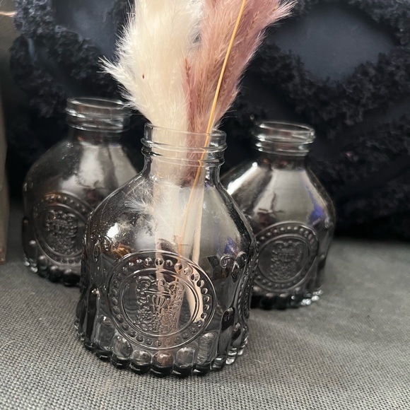 Boho Blue Glass Bud Vase - Picture 5 of 6